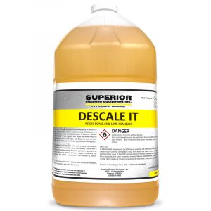 Descale It, 1 Gallon Chemical, Removes lime, iron and scale