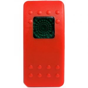 Rocker Switch, Red, 6-020241, 876321, 9.802-452.0